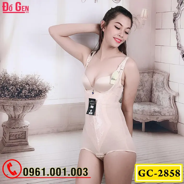 Đồ Lót Định Hình - Quần Áo Gen Định Hình Bikini Liền Thân Cao Cấp (Cod: GC-2858)