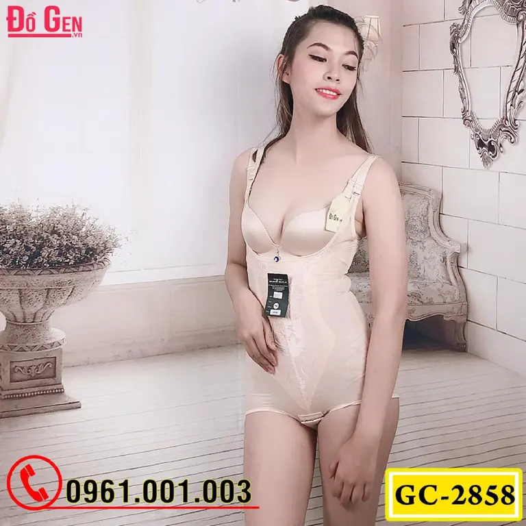 Đồ Lót Định Hình - Quần Áo Gen Định Hình Bikini Liền Thân Cao Cấp (Cod: GC-2858)