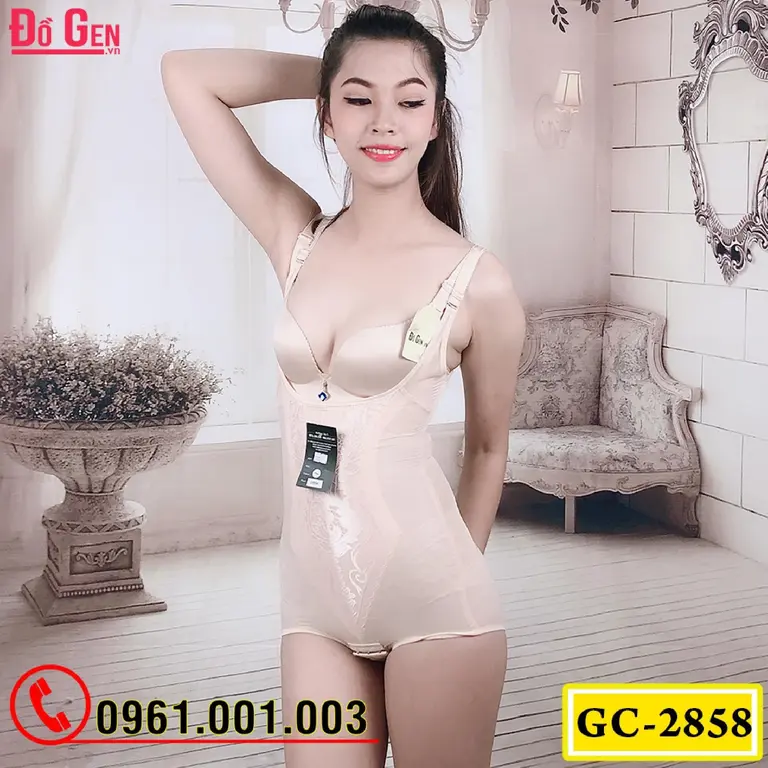 Đồ Lót Định Hình - Quần Áo Gen Định Hình Bikini Liền Thân Cao Cấp (Cod: GC-2858)