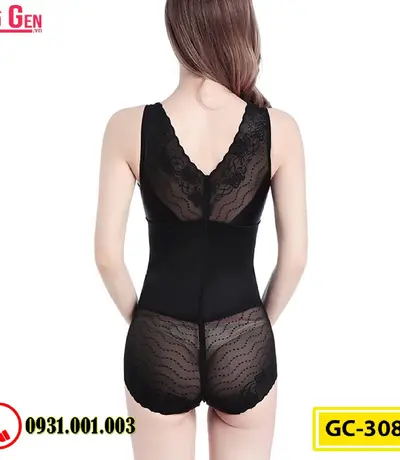 Bộ Đồ Lót Gen Định Hình - Gen Nịt Bụng Thu Gọn Vòng Eo (Cod: GC-3082)