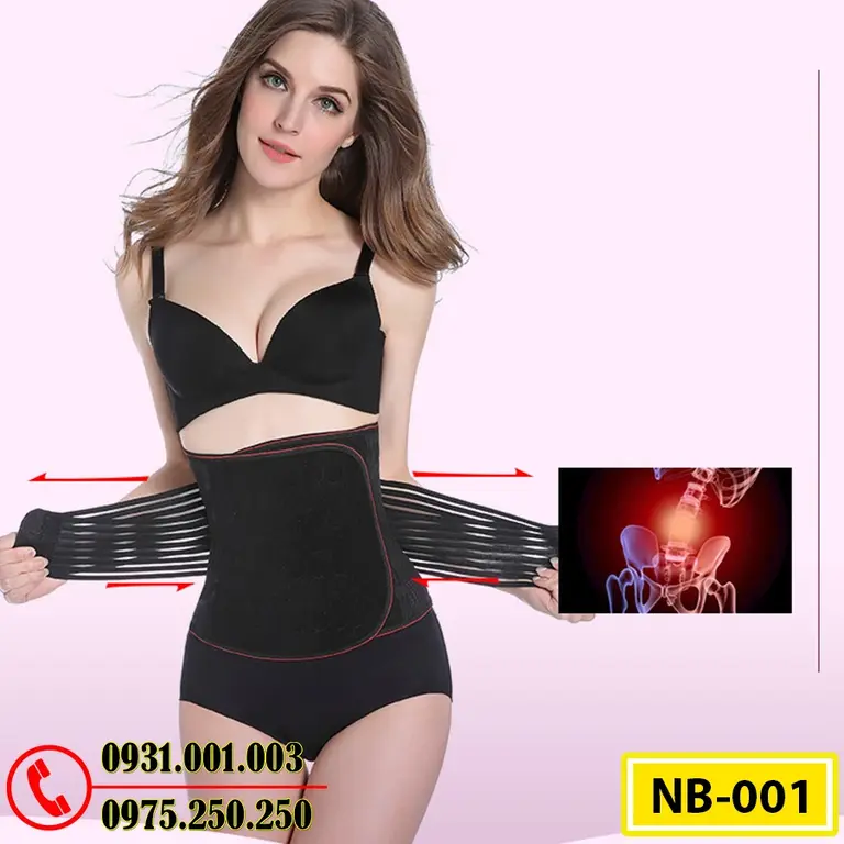 Gen Nịt Bụng Định Hình Kiểu Dán Dành Cho Phụ Nữ Sau Sinh (Cod: NB-001)