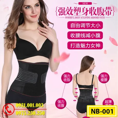 Gen Nịt Bụng Định Hình Kiểu Dán Dành Cho Phụ Nữ Sau Sinh (Cod: NB-001)