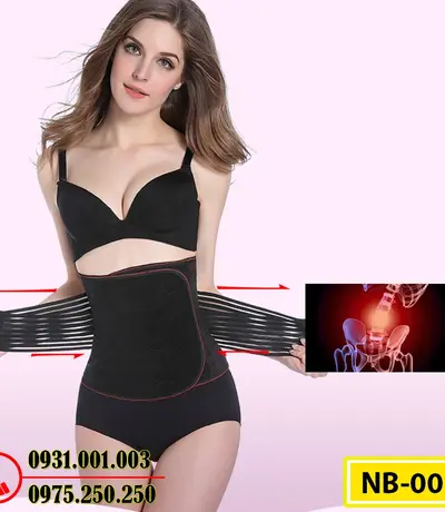Gen Nịt Bụng Định Hình Kiểu Dán Dành Cho Phụ Nữ Sau Sinh (Cod: NB-001)
