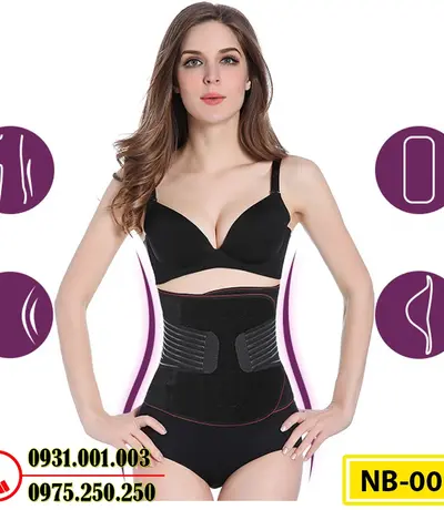Gen Nịt Bụng Định Hình Kiểu Dán Dành Cho Phụ Nữ Sau Sinh (Cod: NB-001)