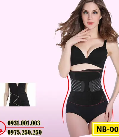 Gen Nịt Bụng Định Hình Kiểu Dán Dành Cho Phụ Nữ Sau Sinh (Cod: NB-001)