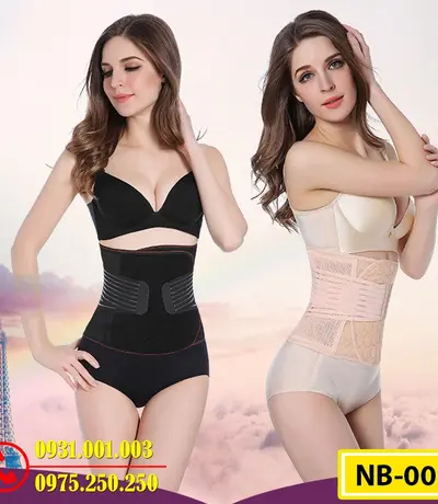 Gen Nịt Bụng Định Hình Kiểu Dán Dành Cho Phụ Nữ Sau Sinh (Cod: NB-001)