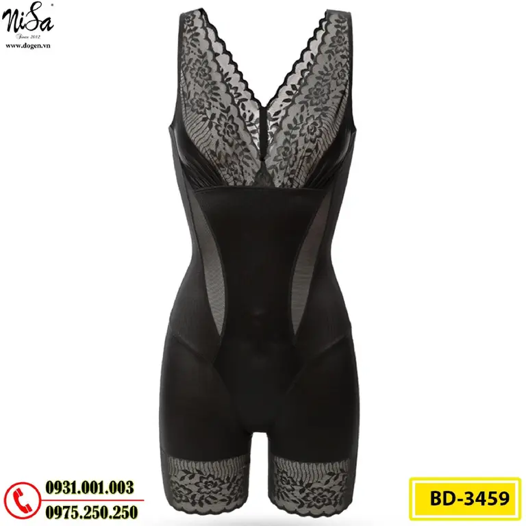 Bộ Đồ Gen Định Hình - Đồ Lót Định Hình Cao Cấp Thu Gọn Vòng Eo, Nâng Vòng Mông (Cod: BD-3459)