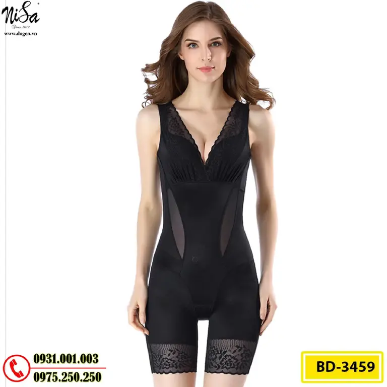 Bộ Đồ Gen Định Hình - Đồ Lót Định Hình Cao Cấp Thu Gọn Vòng Eo, Nâng Vòng Mông (Cod: BD-3459)