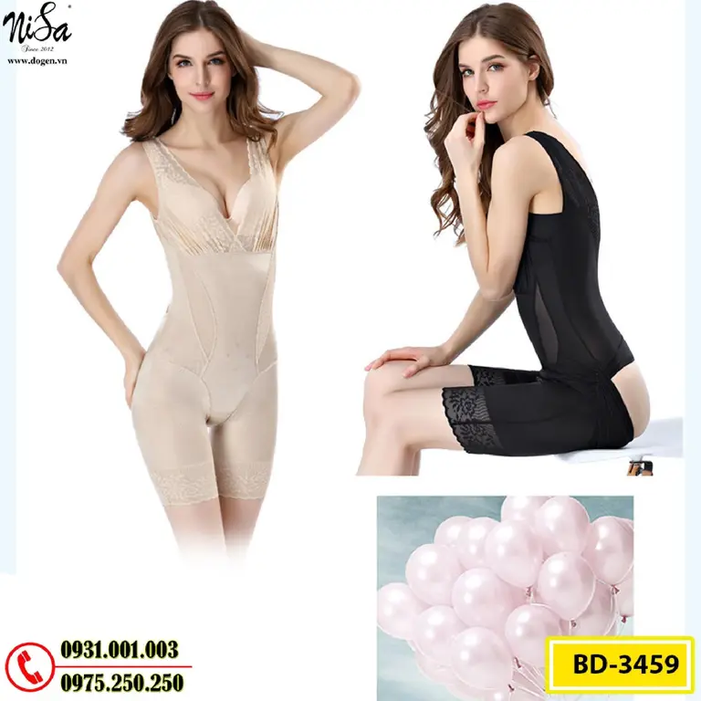 Bộ Đồ Gen Định Hình - Đồ Lót Định Hình Cao Cấp Thu Gọn Vòng Eo, Nâng Vòng Mông (Cod: BD-3459)