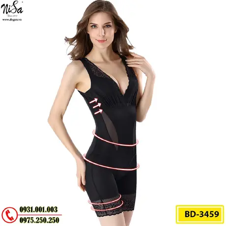 Bộ Đồ Gen Định Hình - Đồ Lót Định Hình Cao Cấp Thu Gọn Vòng Eo, Nâng Vòng Mông (Cod: BD-3459)