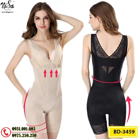 Bộ Đồ Gen Định Hình - Đồ Lót Định Hình Cao Cấp Thu Gọn Vòng Eo, Nâng Vòng Mông (Cod: BD-3459)