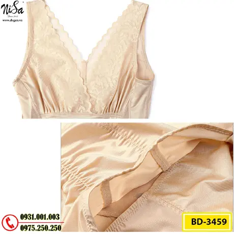 Bộ Đồ Gen Định Hình - Đồ Lót Định Hình Cao Cấp Thu Gọn Vòng Eo, Nâng Vòng Mông (Cod: BD-3459)