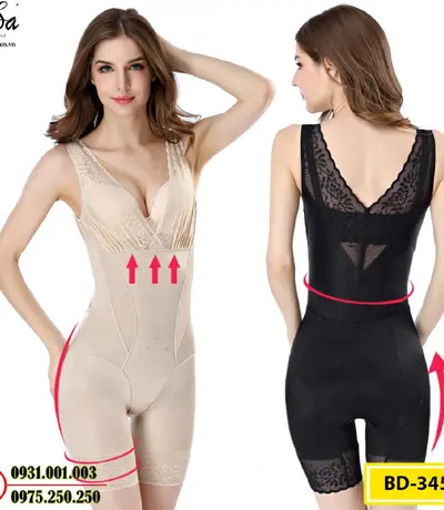 Bộ Đồ Gen Định Hình - Đồ Lót Định Hình Cao Cấp Thu Gọn Vòng Eo, Nâng Vòng Mông (Cod: BD-3459)