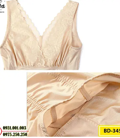 Bộ Đồ Gen Định Hình - Đồ Lót Định Hình Cao Cấp Thu Gọn Vòng Eo, Nâng Vòng Mông (Cod: BD-3459)