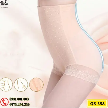Quần Gen Lót Định Hình Chống Cuộn Cao Cấp Hỗ Trợ Giảm Cân (Cod: QB-358)