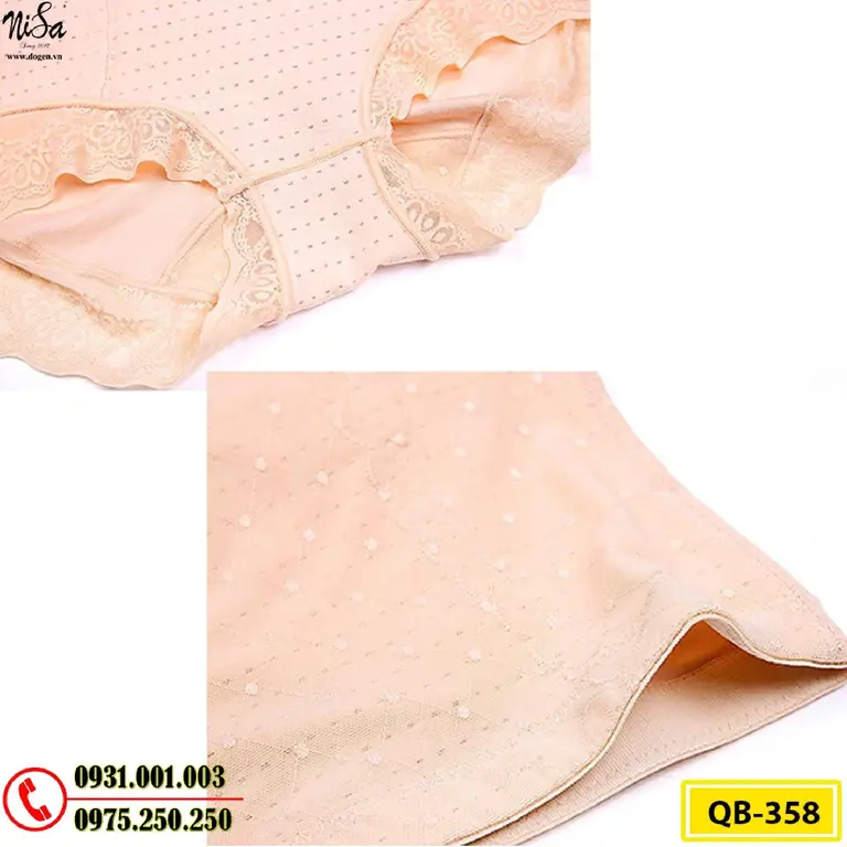 Quần Gen Lót Định Hình Chống Cuộn Cao Cấp Hỗ Trợ Giảm Cân (Cod: QB-358)