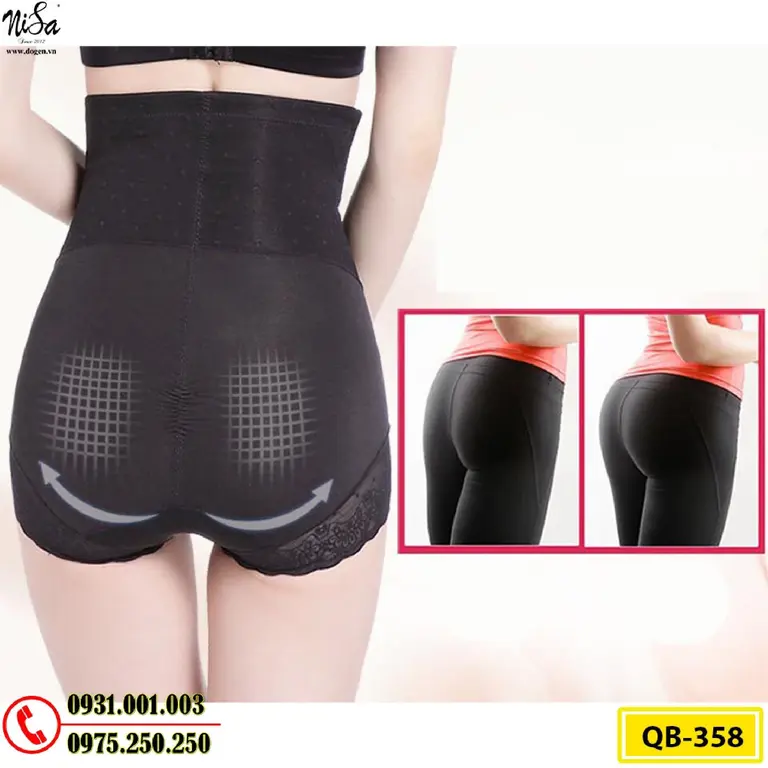 Quần Gen Lót Định Hình Chống Cuộn Cao Cấp Hỗ Trợ Giảm Cân (Cod: QB-358)