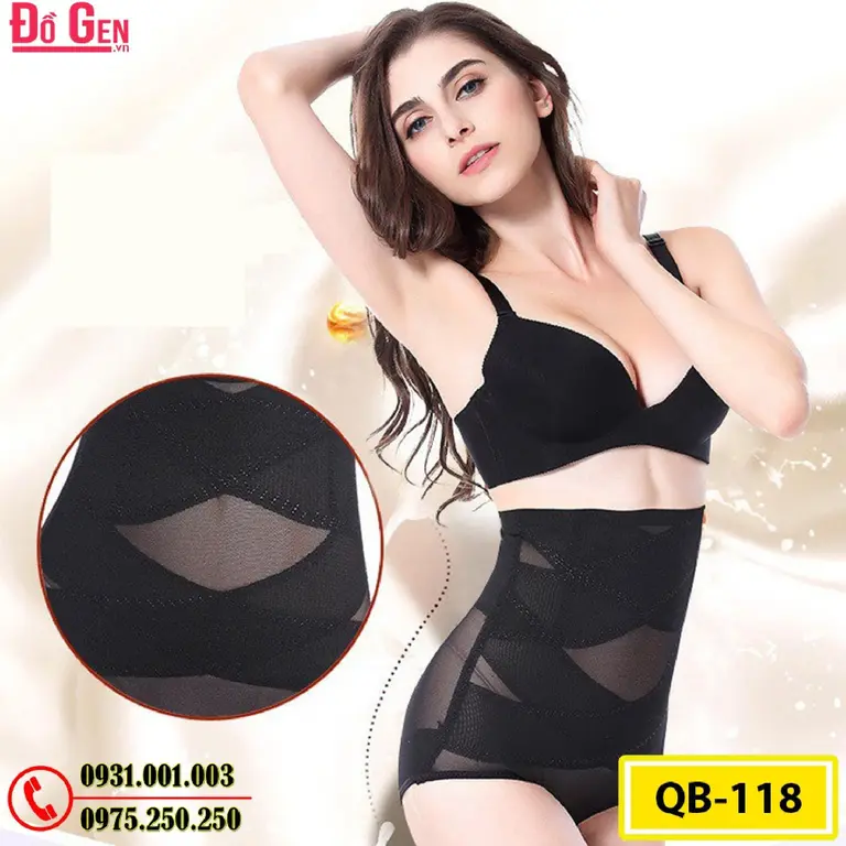Quần Gen Lót Định Hình Cao Cấp Thon Bụng Nhỏ Eo (Cod: QB-118)
