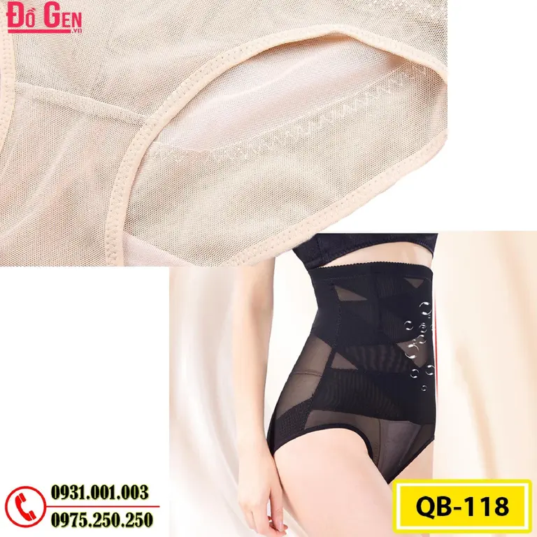 Quần Gen Lót Định Hình Cao Cấp Thon Bụng Nhỏ Eo (Cod: QB-118)