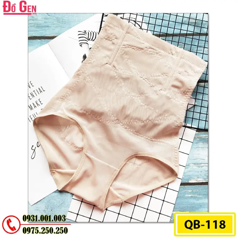 Quần Gen Lót Định Hình Cao Cấp Thon Bụng Nhỏ Eo (Cod: QB-118)