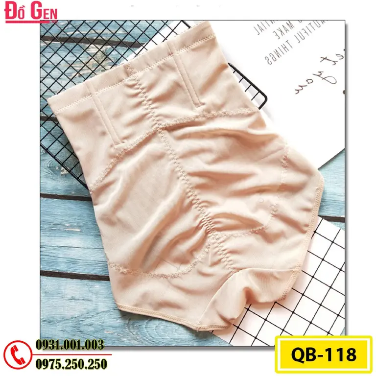 Quần Gen Lót Định Hình Cao Cấp Thon Bụng Nhỏ Eo (Cod: QB-118)