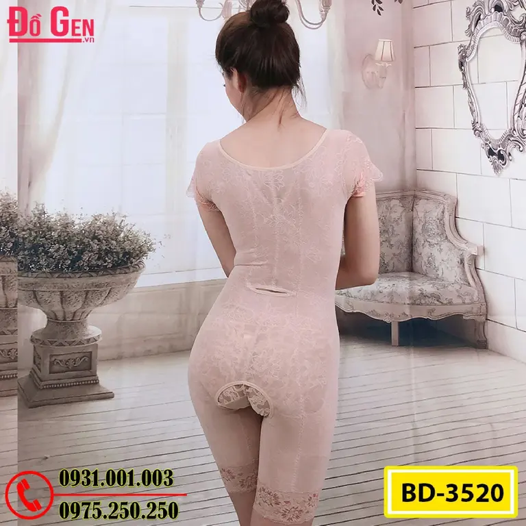 Bộ Đồ Gen Nịt Bụng Có Đùi Dành Cho Phụ Nữ Sau Sinh (Cod: BD-3520)