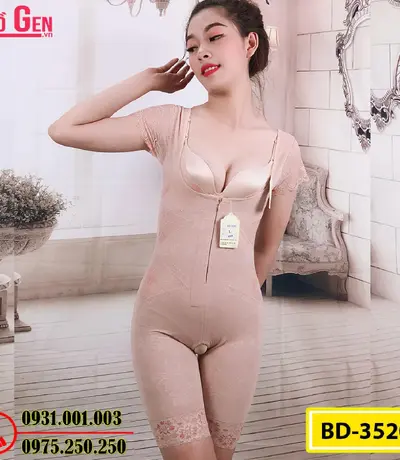 Bộ Đồ Gen Nịt Bụng Có Đùi Dành Cho Phụ Nữ Sau Sinh (Cod: BD-3520)