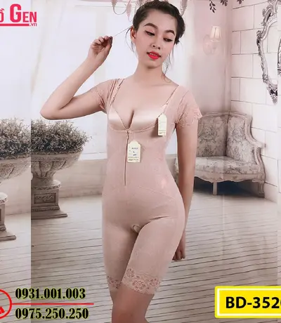 Bộ Đồ Gen Nịt Bụng Có Đùi Dành Cho Phụ Nữ Sau Sinh (Cod: BD-3520)