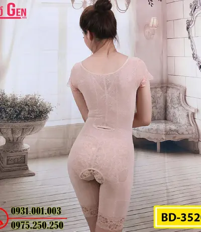 Bộ Đồ Gen Nịt Bụng Có Đùi Dành Cho Phụ Nữ Sau Sinh (Cod: BD-3520)