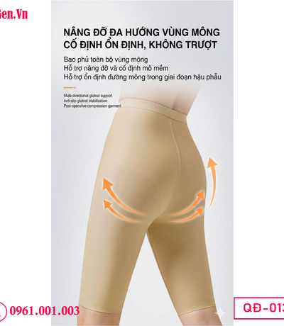 Quần gen có khóa kéo/móc cài tiện lợi