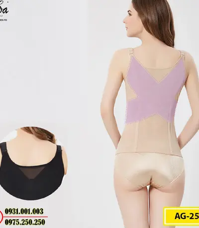 Áo Lót Định Hình - Áo Gen Định Hình Nâng Ngực Thu Gọn Vòng Eo (Cod: AG-251)