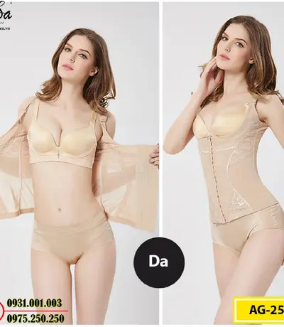 Áo Lót Định Hình - Áo Gen Định Hình Nâng Ngực Thu Gọn Vòng Eo (Cod: AG-251)