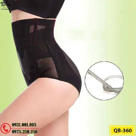 Quần Gen Lót Định Hình Chống Cuộn Cao Cấp Thu Gọn Vòng Eo (Cod: QB-360)
