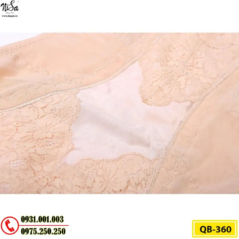 Quần Gen Lót Định Hình Chống Cuộn Cao Cấp Thu Gọn Vòng Eo (Cod: QB-360)