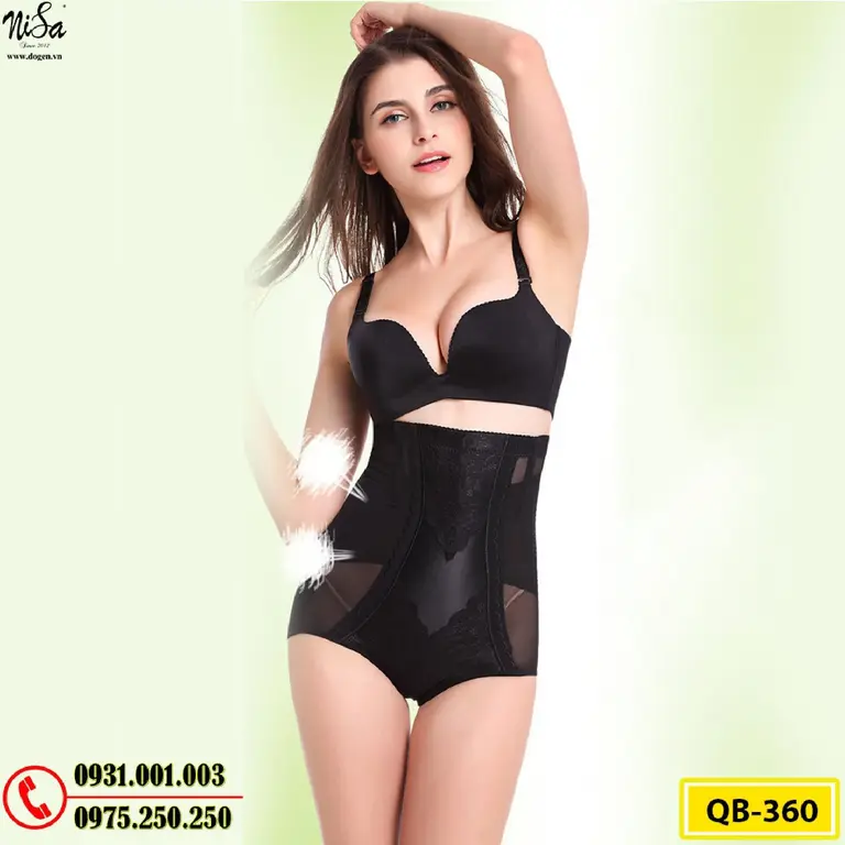 Quần Gen Lót Định Hình Chống Cuộn Cao Cấp Thu Gọn Vòng Eo (Cod: QB-360)