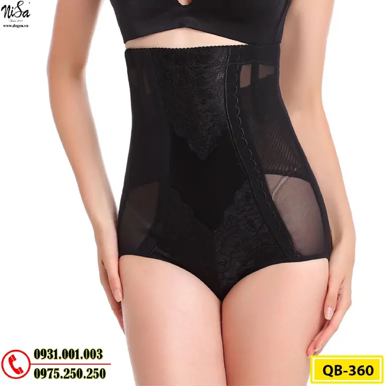 Quần Gen Lót Định Hình Chống Cuộn Cao Cấp Thu Gọn Vòng Eo (Cod: QB-360)