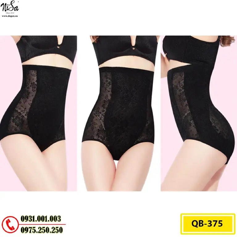 Quần Gen Lót Định Hình Cao Cấp Thon Bụng Nhỏ Eo (Cod: QB-375)