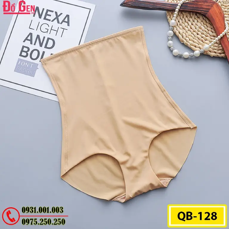 Quần Lót Gen Định Hình Vòng Eo Thon Gọn (Cod: QB-128)