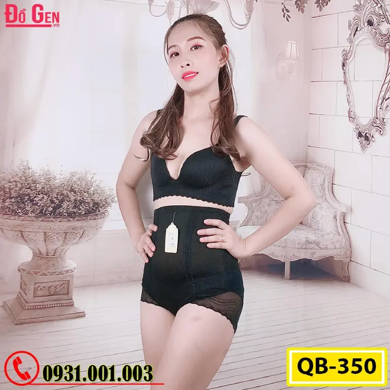 Quần Gen Định Hình - Quần Lót Định Hình Nâng Mông Thu Nhỏ Eo (Cod: QB-350)