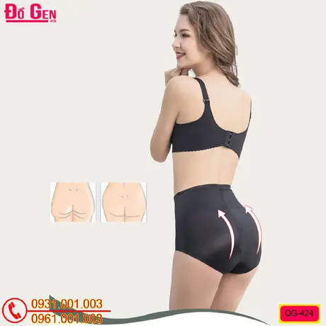 Quần Gen Hỗ Trợ Mỡ Bụng Dưới Cho Chị Em Phụ Nữ Màu Đen (COD: QG-424)