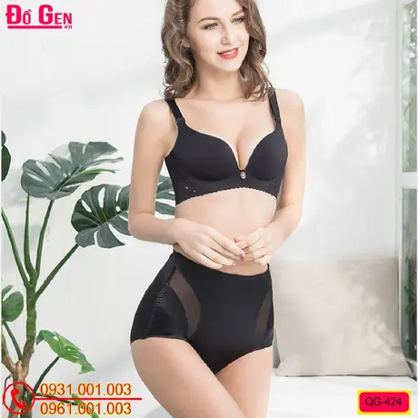 Quần Gen Hỗ Trợ Mỡ Bụng Dưới Cho Chị Em Phụ Nữ Màu Đen (COD: QG-424)