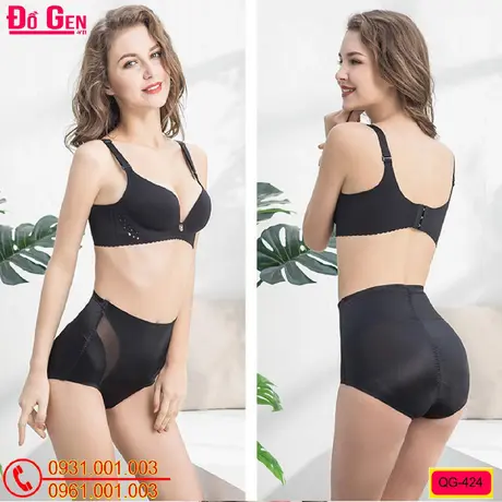 Quần Gen Hỗ Trợ Mỡ Bụng Dưới Cho Chị Em Phụ Nữ Màu Đen (COD: QG-424)