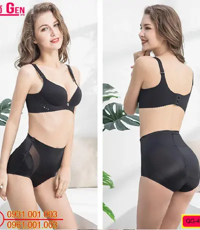 Quần Gen Hỗ Trợ Mỡ Bụng Dưới Cho Chị Em Phụ Nữ Màu Đen (COD: QG-424)