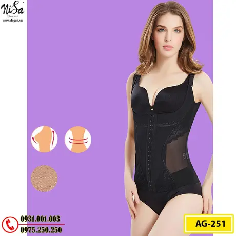 Áo Lót Gen Định Hình Cao Cấp Dành Cho Phụ Nữ Sau Sinh (Cod: AG-251)