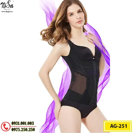 Áo Lót Gen Định Hình Cao Cấp Dành Cho Phụ Nữ Sau Sinh (Cod: AG-251)
