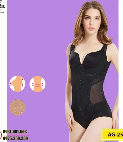 Áo Lót Gen Định Hình Cao Cấp Dành Cho Phụ Nữ Sau Sinh (Cod: AG-251)