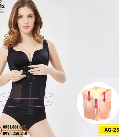 Áo Lót Gen Định Hình Cao Cấp Dành Cho Phụ Nữ Sau Sinh (Cod: AG-251)