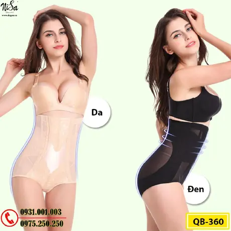 Quần Gen Định Hình Chống Cuộn Kết Hợp Massage Giảm Cân (Cod: QB-176)