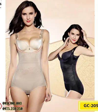 Bộ Đồ Lót Định Hình Bikini Liền Thân Thu Gọn Vòng Eo (Cod: GC-2051)