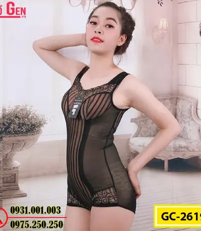 Bộ Đồ Lót Gen Nịt Bụng Định Hình Vòng Bụng (Cod: GC-2619)